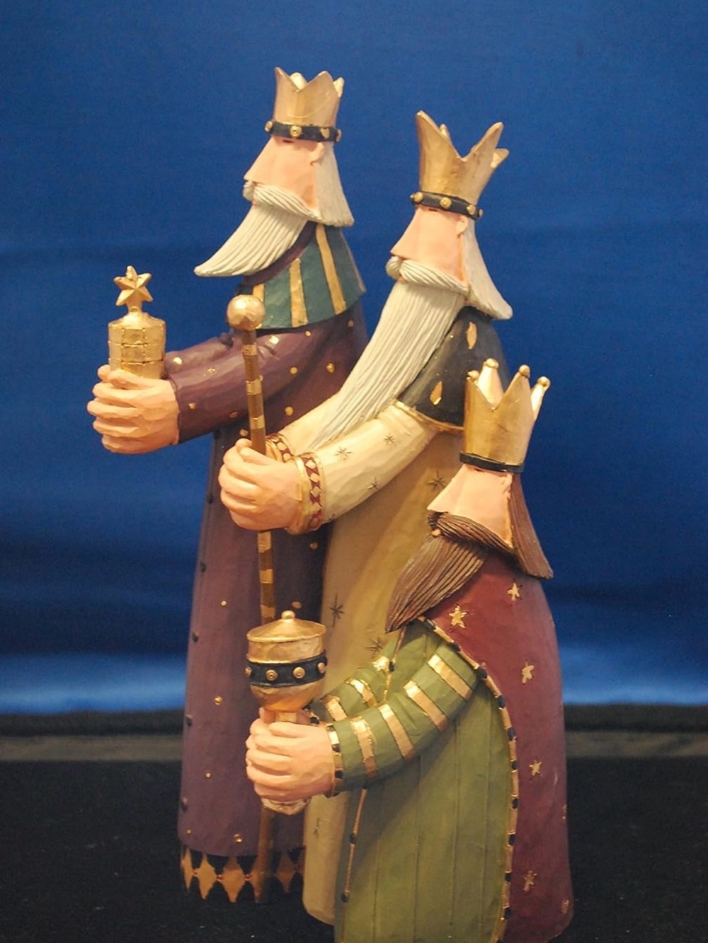 Williraye Studio "Royal Visitors" folk art figurines
